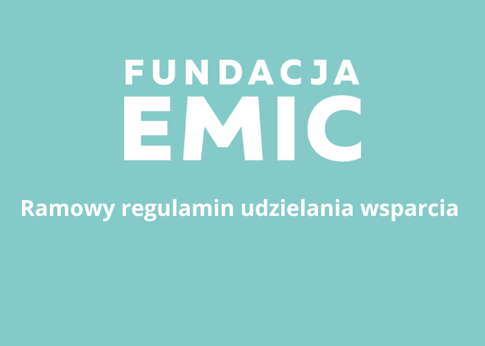 Regulamin oplat obowiazujacy w Fundacji Emic w ramach projektu v3