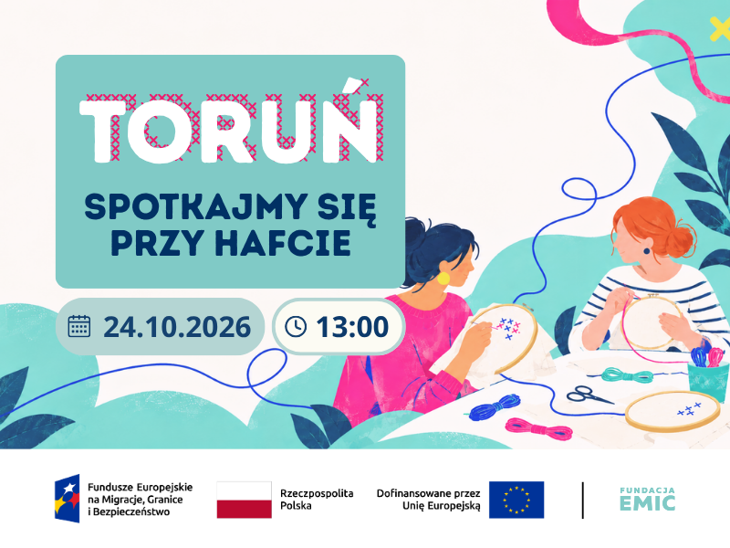 Spotkajmy sie przy hafcie IMPULS Fundacja Emic
